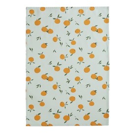 Coucke Clementines Printed Cotton Tea Towel 50 x 75 cm