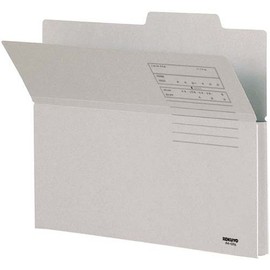 コクヨ 持ち出しフォルダーＡ４ グレー １０枚