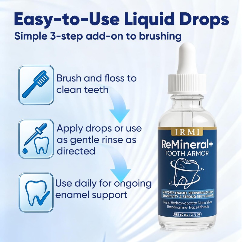 Dental Care Tooth Armor for Cavity Repair, Irmi Remineral Tooth