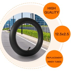 2 Pack 12.5 x 2.5, 12.5x2.75 Inner Tube, 12/12.5x2.5/3.0 Inner Tube 12 1/2" x 2 1/2" Tubes for Razor Dirt Pocket MX350 MX400 X-560 E-500 E-750 E-900 E-1000 Most Bike Electric Scooter Tire