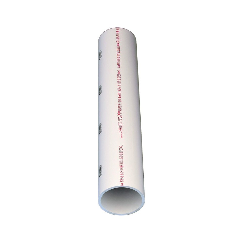 Charlotte Pipe PVC 07400 0200 DWV SCH 40 PE Pipe,