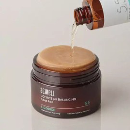 Arkwell 아크웰 감초수 PH밸런싱 토너 패드 70매 Arcwell Licorice PH Balancing Toner Pads 70 Sheets