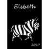 2017: personalisierter Kalender 2017 "Elsbeth" - DIN A5 - eine Woche pro Doppelseite
