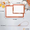 proMCRjex Silicone Baking Mats Half Sheet/Full Sheet Non-Stick Cookie Sheet