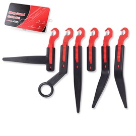 Gomake Vinyl Wrap Guard Cutter Knife Window Tinting Cutter Precision Automotive Safety Cutting Tool for Car Wrapping, Window Tinting,Decals,Signs, Wrap Film and Other Car Vinyl Cutting(W200)