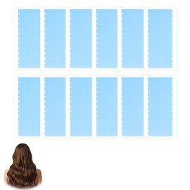 144 Stück Ersatztapes Klebestreifen, Tape Extensions Kleber Ersatztapes für Tape In Hair Extensions Hohe Klebekraft Haar Klebeband für Haarverlängerungen Perücken Hair Klebeband