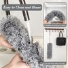 Cobweb Duster with Extension Pole, Spider Web Brush and Washable