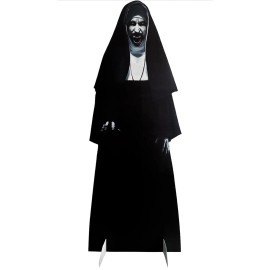 Ickellong Life Size Horror Plastic Corrugated Cutout Evil Nun Demonic Brand New