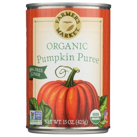 Farmer's Market Foods Organic Canned Pumpkin - 15 oz - 2 pk