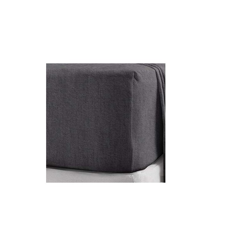 Rayyan Linen Thermal Flannelette Fitted Sheet Brushed 100% Cotton Soft