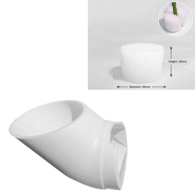 IMCCZONY 10 Sets Hydroponic Soil-Free Growing System DIY Hydroponic Nursery