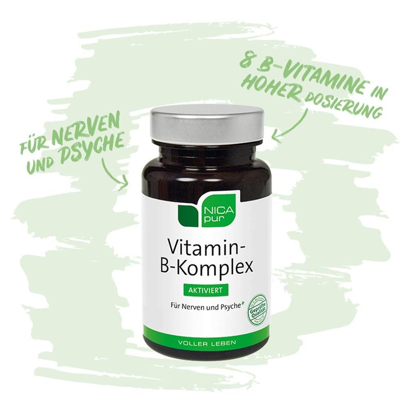 NICApur Vitamin B Complex Activated - All 8 B Vitamins