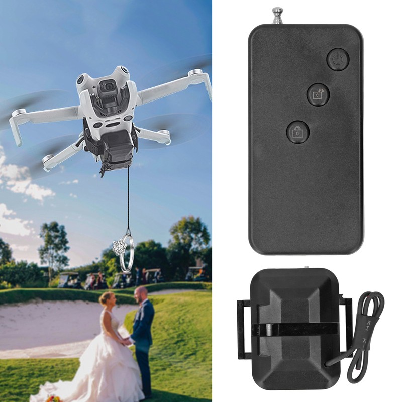 Airdrop System Drone Payload Transport Release Device for Mini 4