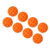 12PCS 74mm 40 Holes Pickleballs PE Plastic High Elasticity Pickleball
