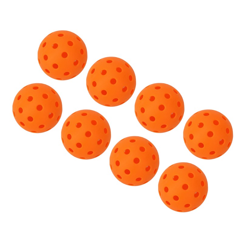 12PCS 74mm 40 Holes Pickleballs PE Plastic High Elasticity Pickleball