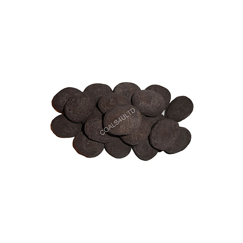 30 Gas Fire Replacement Ceramic Pebbles Replacements/Bio Fuels/Ceramic/Boxed (BEIGE WHITE