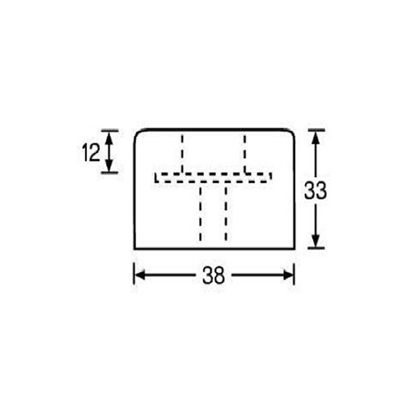 Adam Hall Hardware 4913, Set of 100 Rubber Feet in