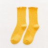ccHuDE 2 Pairs Cute Ruffle Socks Frilly Ankle Socks Warm
