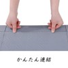 ISL Garage Tile, Solid Side Parts, Male Type, Gray, Set