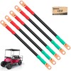 10L0L 3 Awg Golf Cart Heavy Duty Battery Cables for