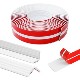 Storystore Wall Corner Protector 2.3inx13ft,Peel and Stick Corner Trim,Flexible Inside & Outside Corner Molding Trim Caulk Strip,Self Adhesive Corner Guard for Wall Edge Corner, Ceiling, Countertop