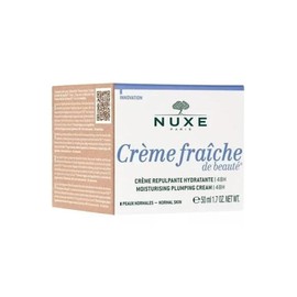 Nuxe Crème Fraîche de Beauté Crème Riche Éclat Hydratante 48H Bio 50 ml