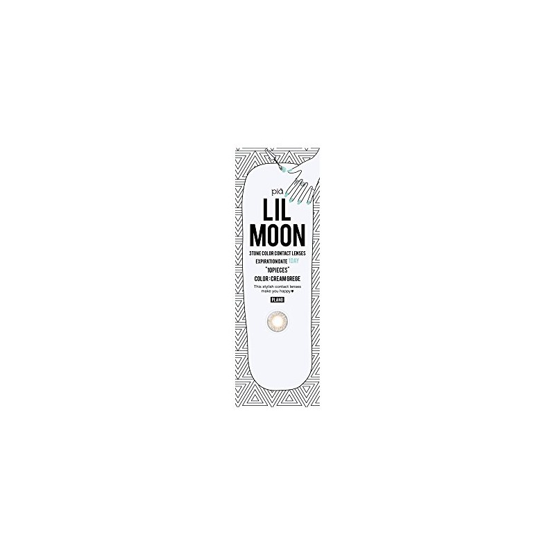 リルムーン ワンデー (LILMOON 1DAY) LILMOON 1DAY 10枚入り クリームベージュ (度なし) 0.00