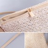 Straw Plait Small One Shoulder Slanted Bag Coin Purses Casual