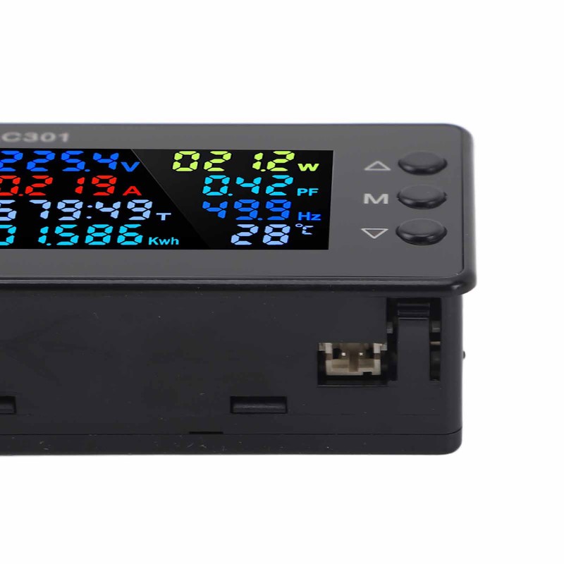 AC Voltmeter High Accuracy Digital Voltage Meter Electric Meter with