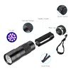 SLTG2020 UV Ultra-Violet 12 LED Flashlight Blacklight Light 395 nM