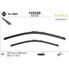 SWF Windscreen Wiper Blades Set for Model X (5YJX)