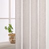 MIULEE - Cortinas de lino blanco de 45 pulgadas de