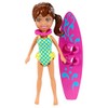 Polly Pocket 9.5cm Doll and Accessory: Surfing SHANI