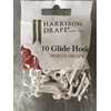 Genuine Harrison Drape White Drape Glide Hooks x10 Retail pack