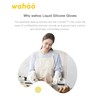 wahoo Professional Liquid Silicone Oven Mitts Gloves, Heat Resistant Gloves