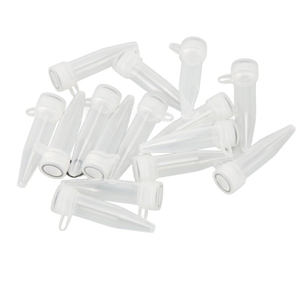 500pcs Microcentrifuge Tube Professional Clear Polypropylene 1.5ml Centrifuge Tube with