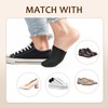 GMHLLES 12 Pairs Half Socks, Women Toe Covers for Inside
