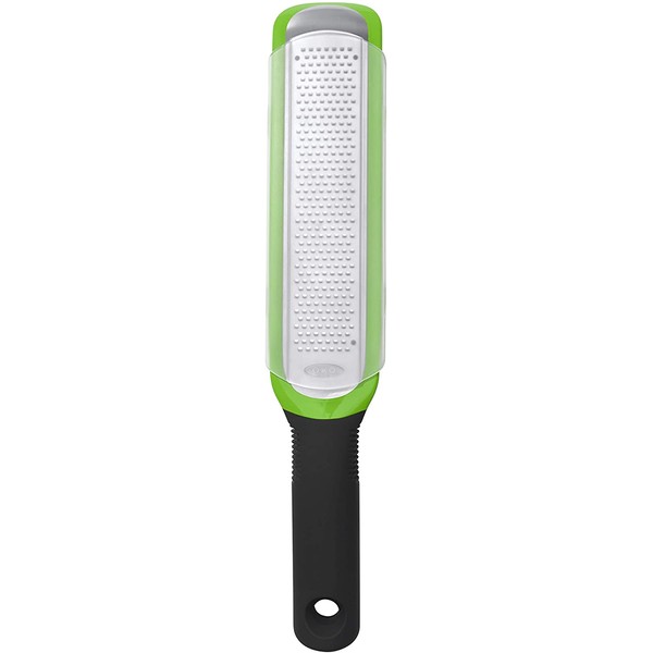 OXO Good Grips Etched Zester and Grater, One Size, Green