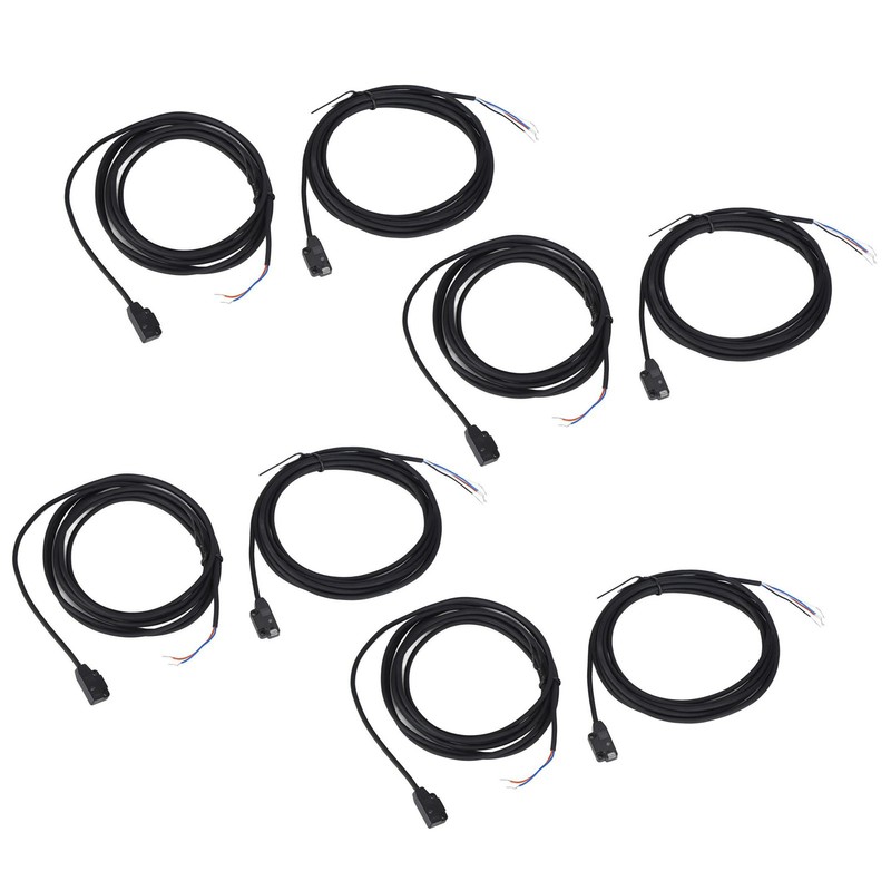 10 Set Photoelectric Sensor Through Beam Infrared Detection Switch DC1030V