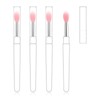 Silicone Lip Brush, Zvrlampro Lip Gloss Wands Lipstick Applicator with