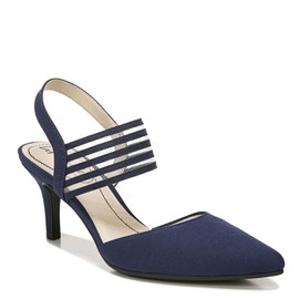 LifeStride Sanya - Zapatos de tacón para Mujer, Azul Marino, 8.5 US
