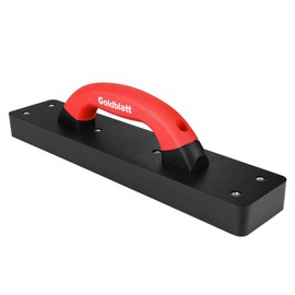 Goldblatt Tapping Block for Vinyl Plank Flooring, Heavy Duty Hammer-Free Flooring Installation Tool with 9" Large Soft-Grip Handle for Installing Laminate, Hardwood, LVP, LVT or Engineered Wood