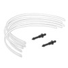 namroh.HC 5x Milk Tubes Hoses L=36cm compatible for Jura Coffee