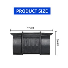 KOOLEVER High Pressure Washer Hose Connector for Karcher K1-K7, Metal Quick Connect Adapter, Black, 1 PCS