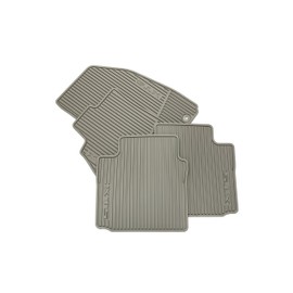 GM Accessories 22780667 Front and Rear All-Weather Floor Mats in Urban with Deep Rib and XTS Logo