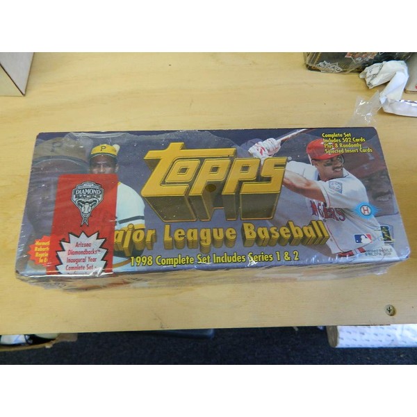 1998 Topps Baseball Card Set Set - MLB Cards