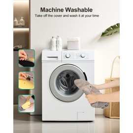 NPET Memory Foam Pet Beds for Small Medium Dogs, Orthopedic Dog Beds with Sides, Cat Bed Mat with Washable Removable Cover, L Size