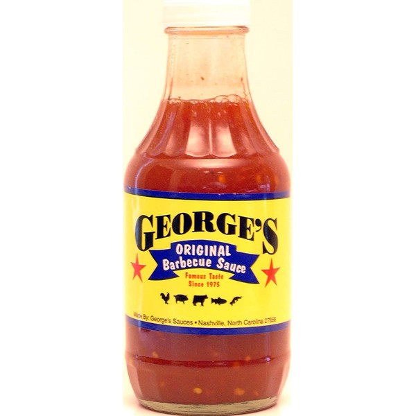 George's Sauces Original Barbecue Sauce 16oz. (Pack of 2)