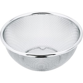 Little Wood L-0806 Rustia Round Colander, 6.3 inches (16 cm), Made in Japan