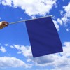 Anley Blue Mini Flag, Pack of 12 - Hand Held